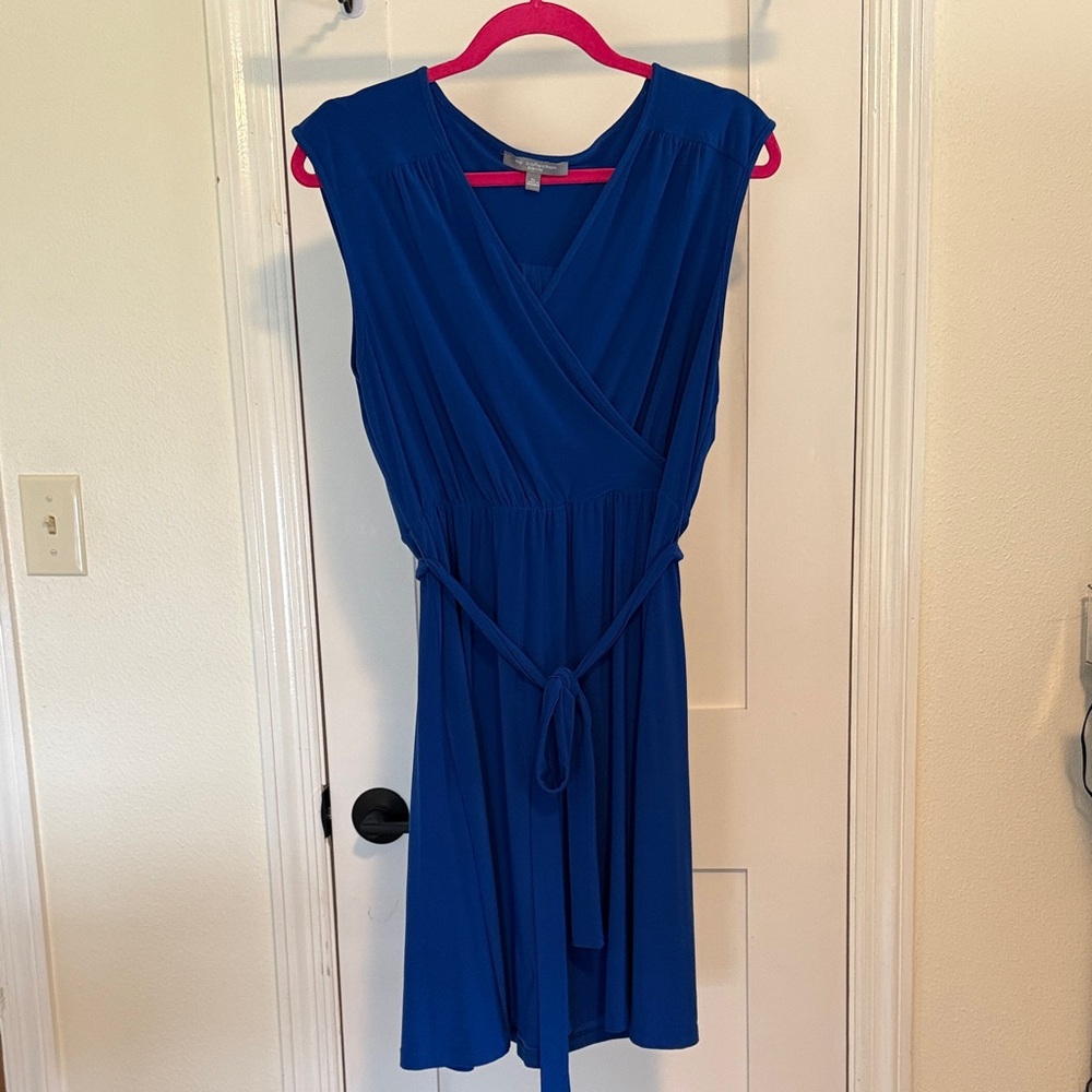 Blue Wrap Dress